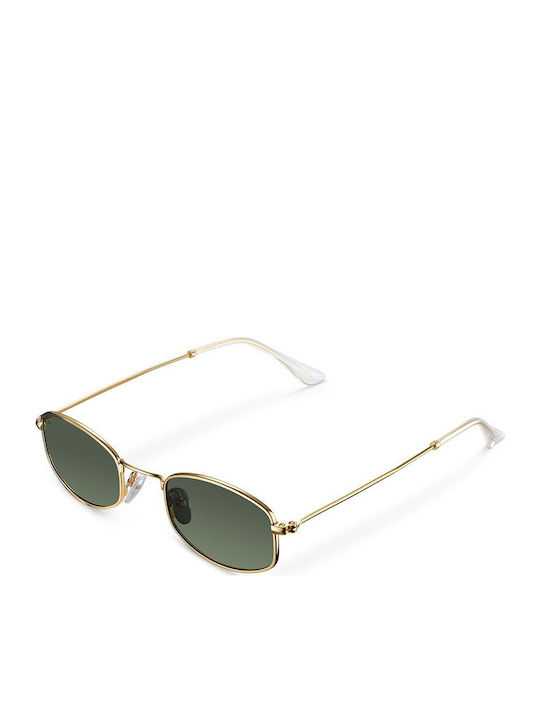 Meller Suku Unisex Γυαλιά Ηλίου με Χρυσό Μεταλλικό Σκελετό και Πράσινο Polarized Φακό S-GOLDOLI