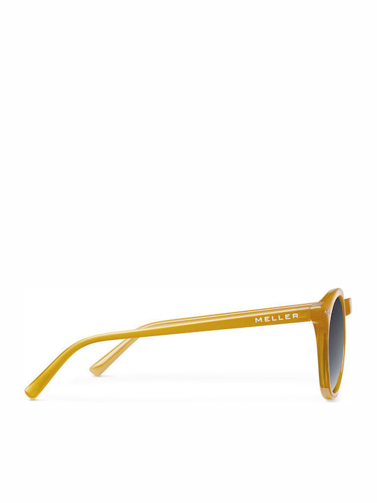Meller Banna Unisex Sunglasses with Plastic Frame Amber Carbon BA-AMBCAR