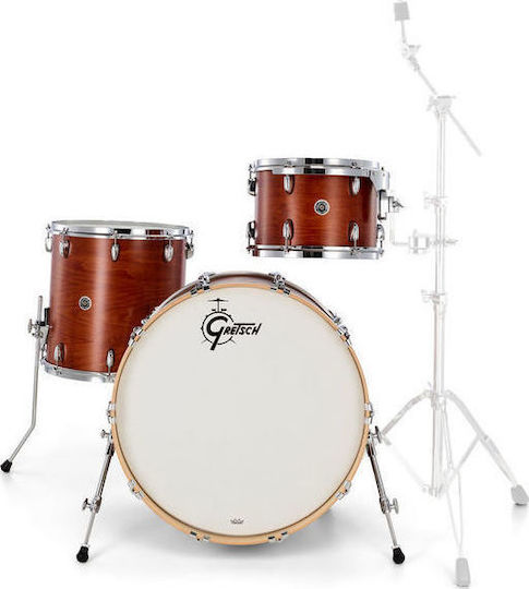 Gretsch Brooklyn Rock Short Комплект Барабани Сатенен махагон