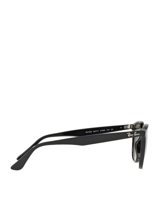 Ray Ban Унисекс Слънчеви Очила с Черна Пластмасова Рамка и Зелени Стъкла RB4259 601/71