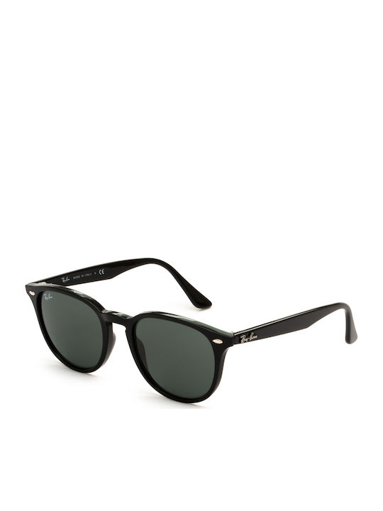 Ray Ban Унисекс Слънчеви Очила с Черна Пластмасова Рамка и Зелени Стъкла RB4259 601/71