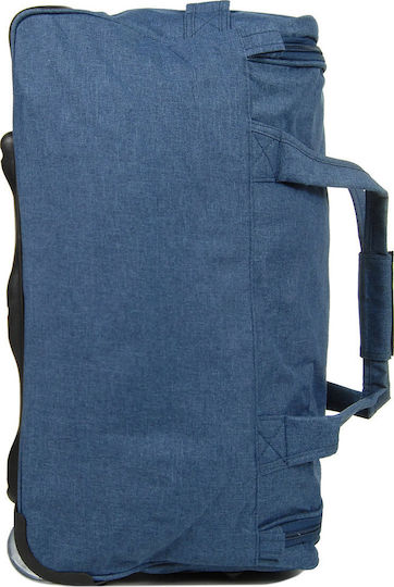 Airtex Paris Sack Voyage 100lt Blue with Wheels Fabric L73xW36xH38cm