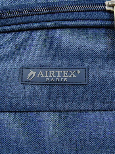 Airtex Paris Sack Voyage 100lt Blue with Wheels Fabric L73xW36xH38cm