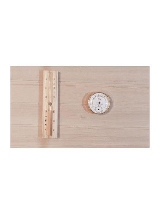 Wellis Sauna Serenis Hemlock Saună pentru 4 Persoane Interior L180xW150xH210cm