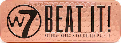 W7 Cosmetics Beat It! Lidschattenpalette in fester Form Natural Nudes 15.6gr