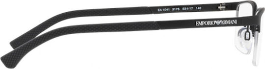 Emporio Armani Metal Eyeglass Frame Black EA1041 3175