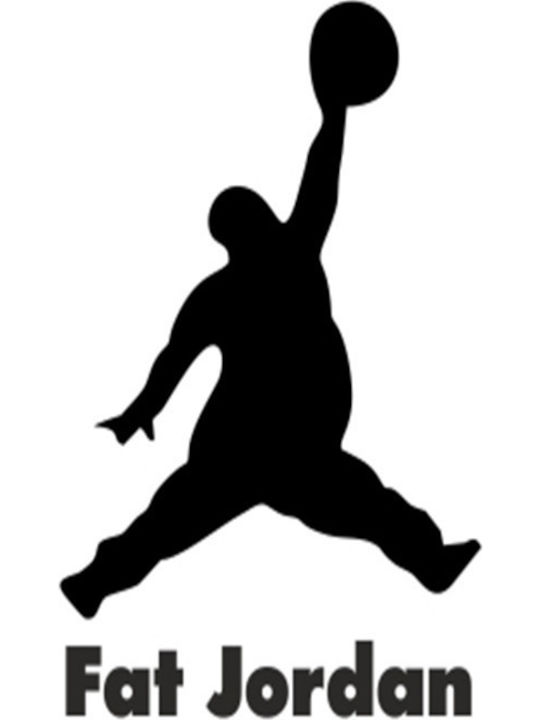 Fat Jordan t-shirt - BLACK