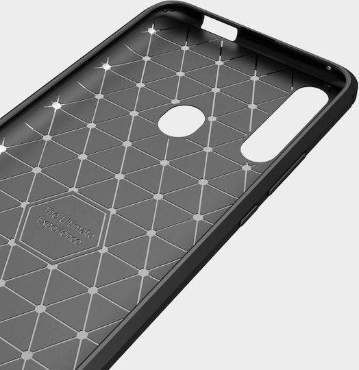 Hurtel Back Cover Σιλικόνης Μαύρο (Huawei P Smart Z)