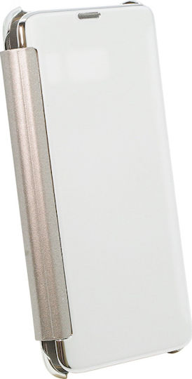 Flip Buchen Sie Kunststoff Silber (Galaxy S8)