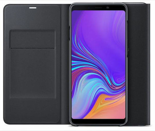 Samsung Book Synthetic Leather Black (Galaxy A9 2018)