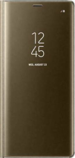 Hurtel Clear View Book Plastic Auriu (Huawei P Smart 2019 / Honor 10 Lite)