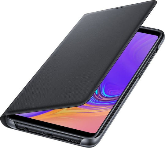 Samsung Book Synthetic Leather Black (Galaxy A9 2018)