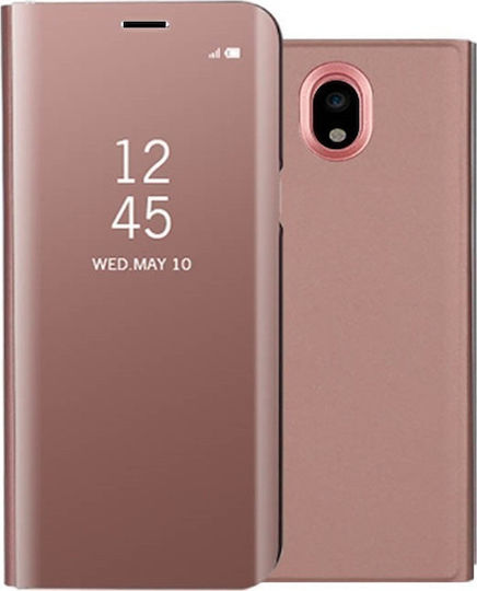 Book Πλαστικό Ροζ Χρυσό (Galaxy A7 2018)