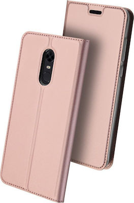Dux Ducis Skin Pro Series Synthetic Leather Book Rose Gold (Redmi 5)
