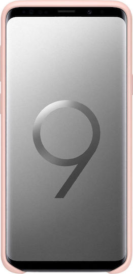 Samsung Cover Задна корица Силикон Устойчив на удар Розов (Галакси С9+)