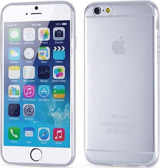 Crystal Clear Back Cover Σιλικόνης 2mm Διάφανο (iPhone 6/6s)