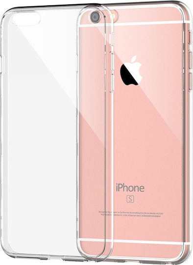 Hurtel Umschlag Rückseite Silikon 0.5mm Transparent (iPhone 6/6s Plus)