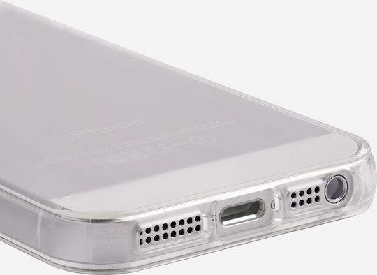 Hurtel Back Cover Σιλικόνης 0.5mm Διάφανο (iPhone 5/5s/SE)