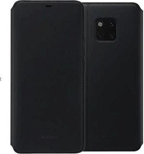 Huawei Wallet Δερματίνης Μαύρο (Huawei Mate 20 Pro)
