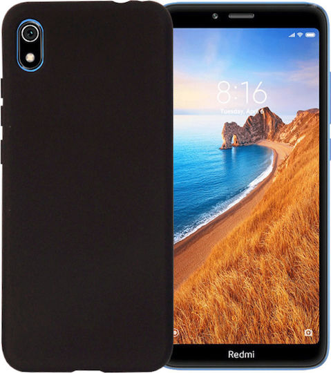 Задна корица Силикон Черен (Redmi 7A)