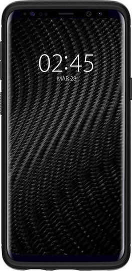 Spigen Rugged Armor Back Cover Silicon Negru (Galaxy S9)