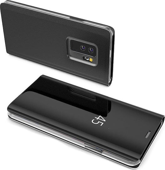 Hurtel Clear View Book Plastic Black (Galaxy S9+)