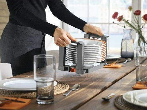 Blum Cabinet Dish Rack Ambia Line Inox 32x32x17cm Black