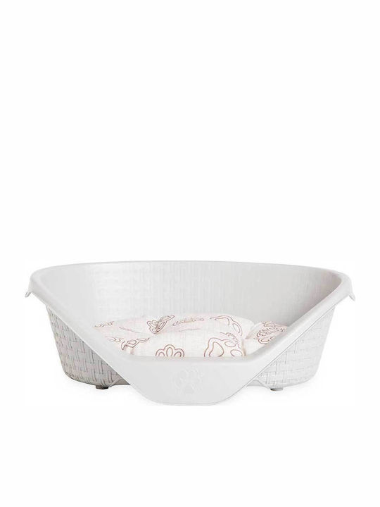 Bama Rattan Nido Καναπές Κρεβάτι Σκύλου Καφέ 110x77.5εκ.