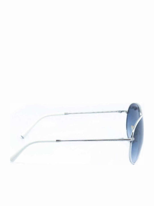 Furla Unisex Sunglasses with Silver Metal Frame 4182G 0528