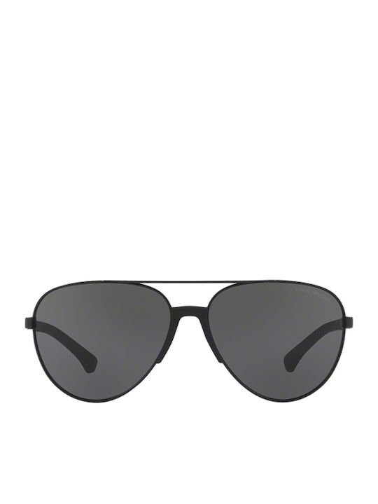 Emporio Armani Γυαλιά Ηλίου Μαύρα με Mixed Σκελετό Emporio Armani Γυαλιά Ηλίου Μαύρα με Mixed Σκελετό