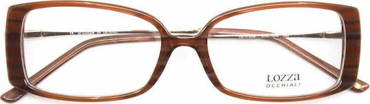 Lozza Eyeglass Frame Brown VL1765 1EW