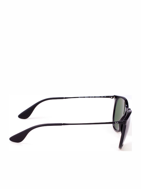 Ray Ban Erika Дамски Слънчеви Очила с Черна Рамка и Зелени Поляризирани Стъкла RB4171 601/2P