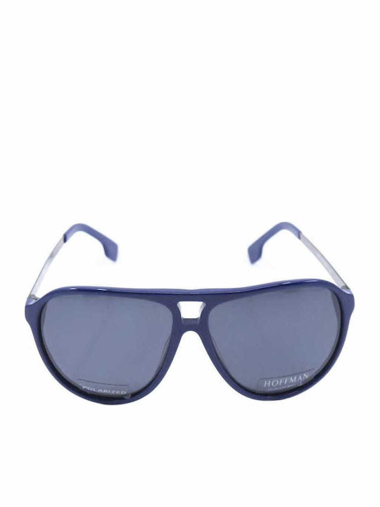 Hoffman Men's Sunglasses with Blue Plastic Frame 8190 C2