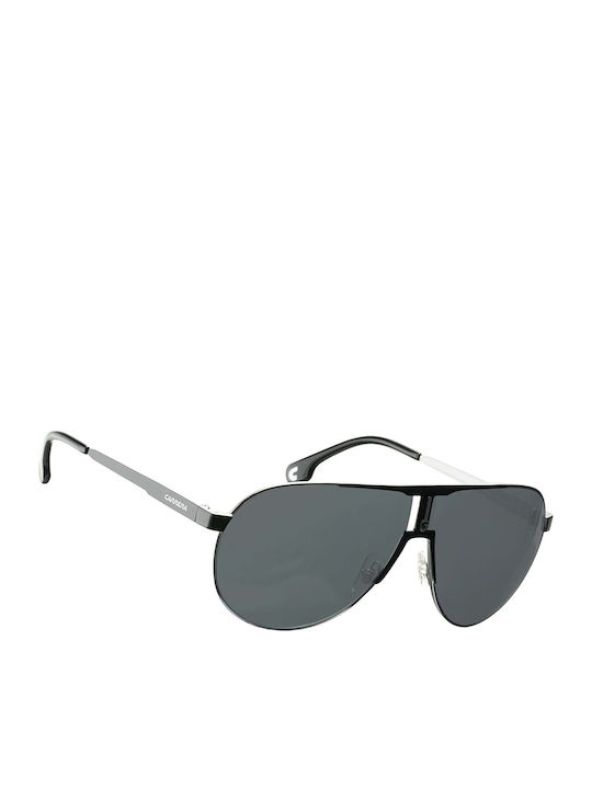 Carrera Men's Sunglasses with Black Metallic Frame and Grey Lens 1005/S TI7/IR