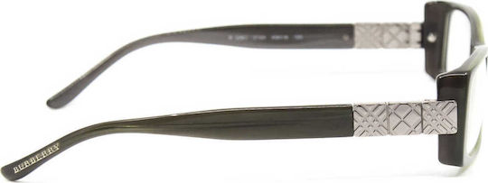 Burberry Plastic Eyeglass Frame Green 2061 3134