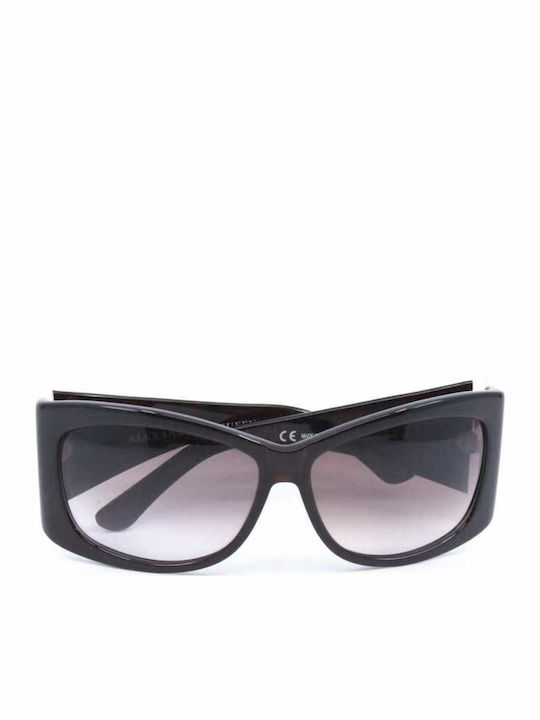 Alexander McQueen Γυαλιά Ηλίου Καφέ με Κοκκάλινο Σκελετό Alexander McQueen Γυαλιά Ηλίου Καφέ με Κοκκάλινο Σκελετό