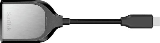 Sandisk Extreme Pro Card Reader USB 3.0 Type-C για SD Γκρι
