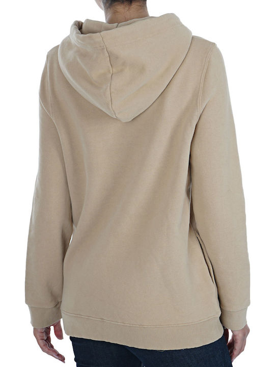 Superdry Raven Women's Hooded Sweatshirt Beige