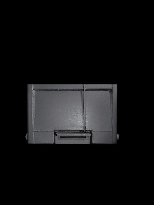 Metlor Mini LDA 600 Ενεργειακό Τζάκι Κασέτα Ξύλου Καλοριφέρ 26.6kW Ίσιο με Ανοιγόμενη Πόρτα Κλειστού Δοχείου