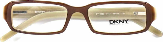 DKNY Κοκκάλινος Σκελετός Γυαλιών Καφέ 4522 3117