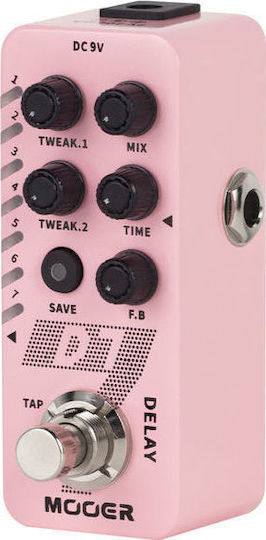 Mooer D7 Педал Ефект Забавяне / Looper Електрическа китара и Електрически бас