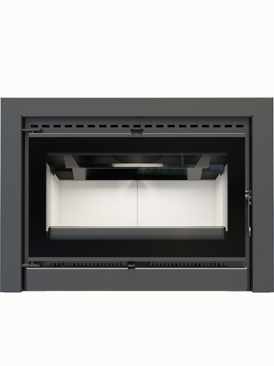 Kratki KDZ K Kaminofen Kassette Holz Warmluft 6kW Gerade mit einer zu öffnenden Tür Kratki KDZ K Kaminofen Kassette Holz Warmluft 6kW Gerade mit einer zu öffnenden Tür