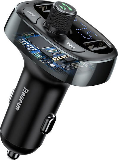 Baseus FM предавател за кола с USB / Bluetooth / MicroSD