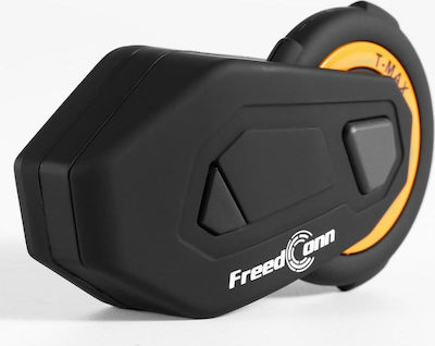 FreedConn T-Max Ενδοεπικοινωνία Μονή για Κράνος Μηχανής με Bluetooth