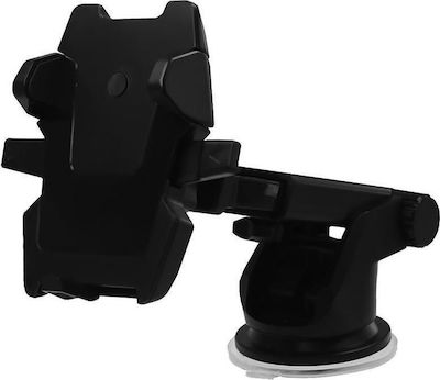 Mobile Phone Holder Car Στήριξης Τηλεφώνου with Adjustable Hooks Black