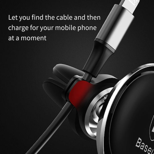 Baseus Suport Auto pentru Telefon cu magnet Gri