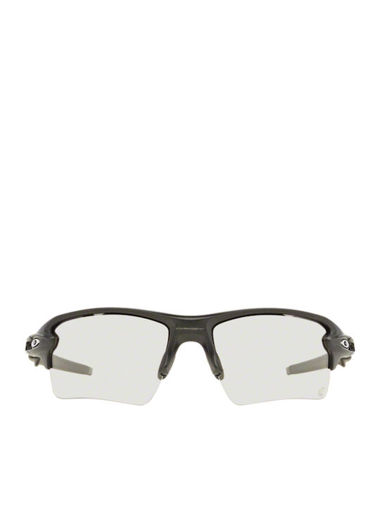 Oakley Flak 2.0 XL Мъжки Слънчеви Очила с Черна Пластмасова Рамка и Прозрачни Стъкла OO9188-16