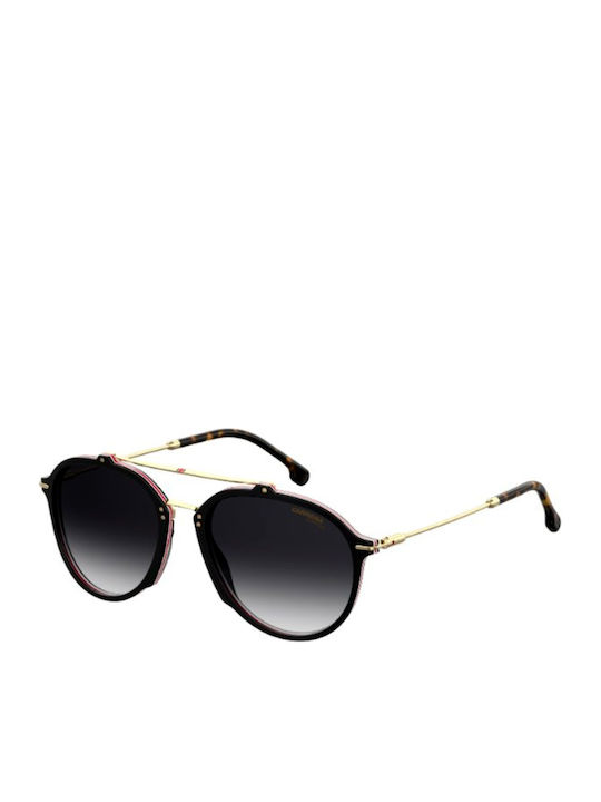 Carrera Men's Sunglasses with Black Frame and Gray Gradient Lens 171/S WR79O