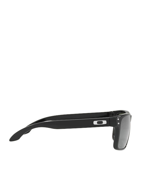 Oakley Holbrook Men's Sunglasses with Black Plastic Frame and Silver Mirror Lens OO9102-E1