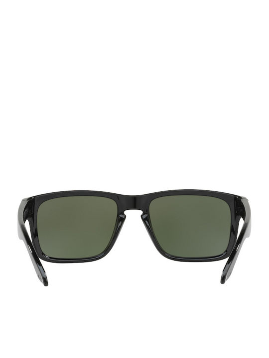 Oakley Holbrook Men's Sunglasses with Black Plastic Frame and Silver Mirror Lens OO9102-E1